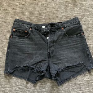 Vintage Levi 501 cutoff shorts